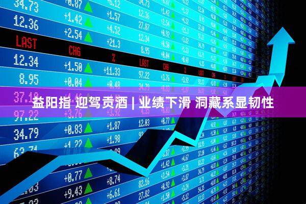 益阳指 迎驾贡酒 | 业绩下滑 洞藏系显韧性