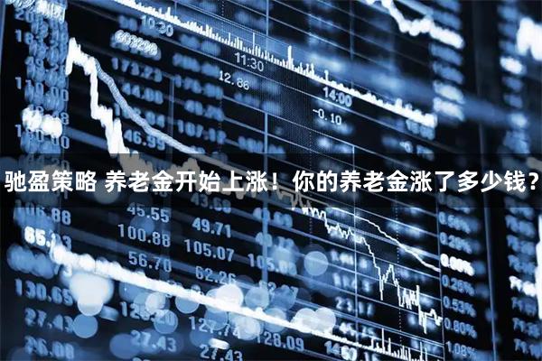 驰盈策略 养老金开始上涨！你的养老金涨了多少钱？