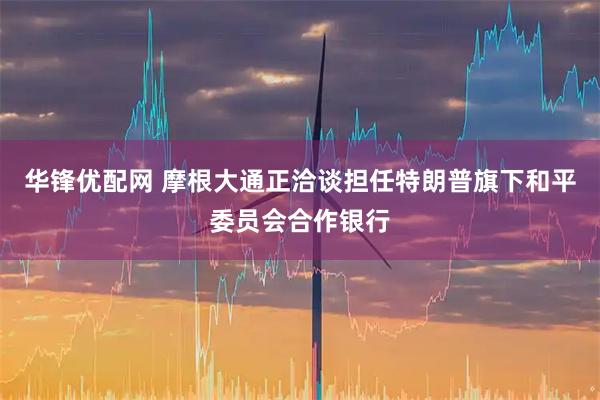 华锋优配网 摩根大通正洽谈担任特朗普旗下和平委员会合作银行